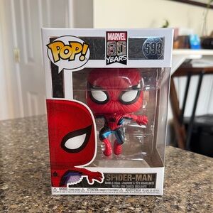 NEW Funko POP! Spider-Man Marvel 80 Years Issue #593